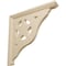 Ekena Millwork 1 1/2"W x 10"D x 10"H Austin Bracket, Rubberwood BKT01X10X10AURW - alternate 1